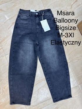 Jeansy damskie M'sara, size M-3XL paczka 10szt,