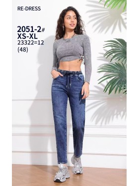 Jeansy damskie , size XS-XL paczka 12szt,