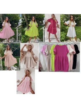 Sukienki damskie , Size uni,paczka 6szt,mix kolor