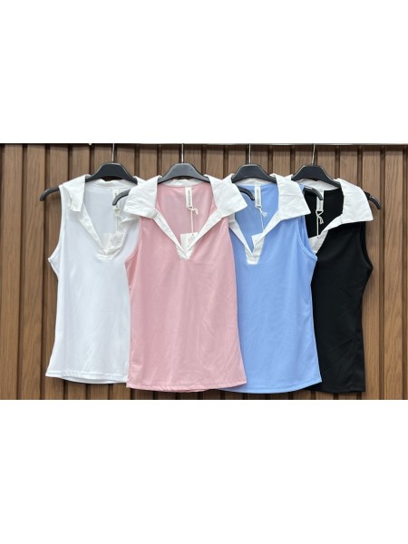 Bluzki   damskie wloskie , Size uni,paczka 6szt,mix kolor