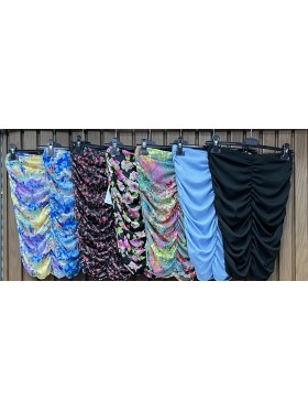 Spódnica   damskie wloskie , Size uni,paczka 6szt,mix kolor