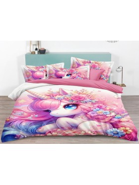 Komplet pościeli 100% satyna - bawełna 5D 3 Częściowy  Rozmiar : 160/200cm