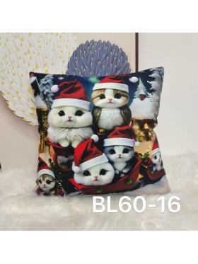 Nowy poszewki velu świąteczny 40*40cm, paczka:10szt