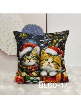 Nowy poszewki velu świąteczny 40*40cm, paczka:10szt