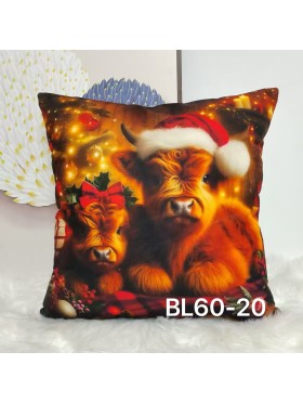 Nowy poszewki velu świąteczny 40*40cm, paczka:10szt