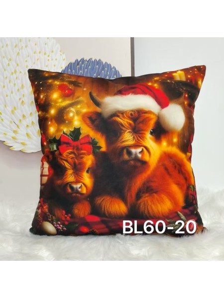 Nowy poszewki velu świąteczny 40*40cm, paczka:10szt