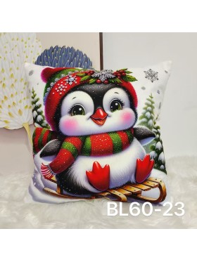 Nowy poszewki velu świąteczny 40*40cm, paczka:10szt