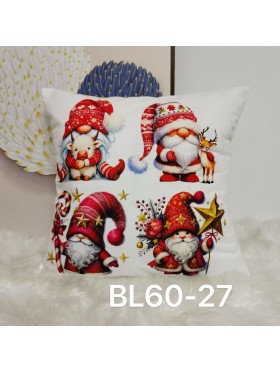 Nowy poszewki velu świąteczny 40*40cm, paczka:10szt