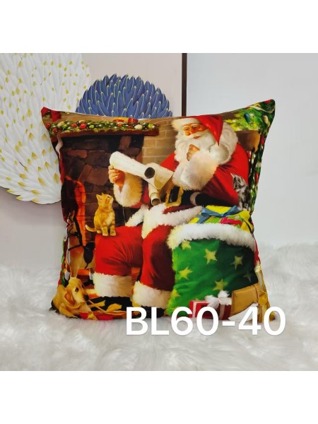 Nowy poszewki velu świąteczny 40*40cm, paczka:10szt