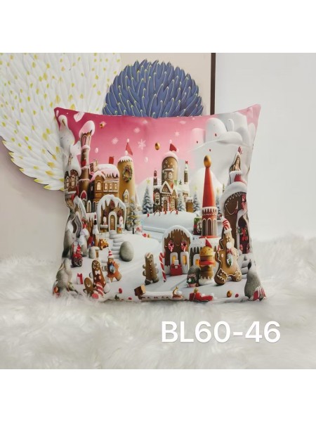 Nowy poszewki velu świąteczny 40*40cm, paczka:10szt