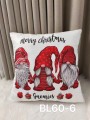 Nowy poszewki velu świąteczny 40*40cm, paczka:10szt