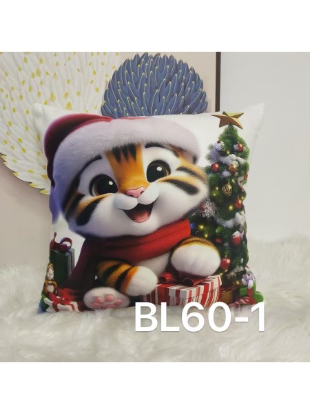 Nowy poszewki velu świąteczny 40*40cm, paczka:10szt
