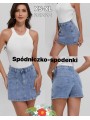 Spódnica krótka jeansowa damska ,size XS-XL, paczka 10szt,