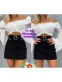 Spódnica krótka jeansowa damska ,size 34-42, paczka 10szt,