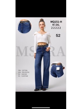 Jeansy damskie M'sara, size M-3XL paczka 10szt,