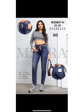 Jeansy damskie M'sara, size 29-38 paczka 10szt,