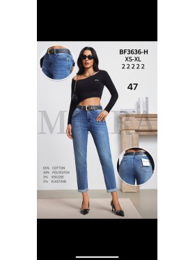 Jeansy damskie M'sara, size XS-XL paczka 10szt,