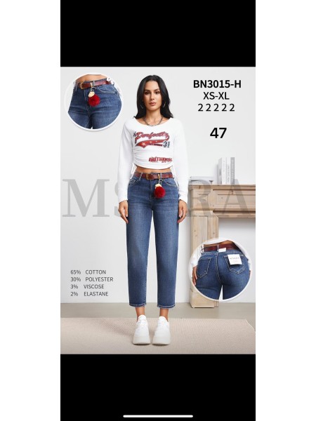 Jeansy damskie M'sara, size XS-XL paczka 10szt,