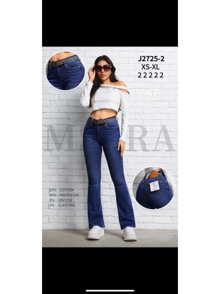 Jeansy damskie M'sara, size XS-XL paczka 10szt,