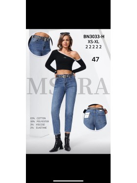 Jeansy damskie M'sara, size XS-XL paczka 10szt,