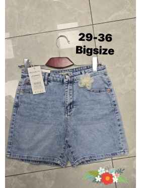 Spodenki jeansowe damskie , size 29-36 paczka 12szt,