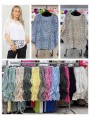 Bluzki   damskie wloskie , Size uni,paczka 6szt,mix kolor