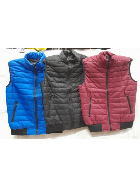 Kamizelki MĘSKA, Size m-2xl,paczka 4szt,1kolor