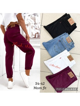 Jeansy damskie , size 34-42 paczka 10szt,1 KOLOR