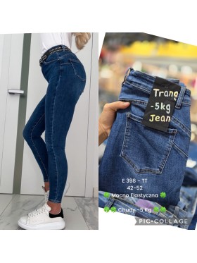 Jeansy damskie , size 42-52 paczka 10szt,