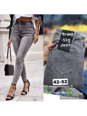 Jeansy damskie , size 42-52 paczka 10szt,