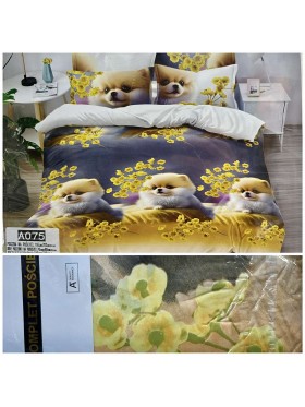 Komplet pościeli 100% satyna - bawełna 4 Częściowy Rozmiar : 160/200cm