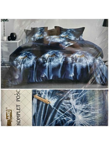 Komplet pościeli 100% satyna - bawełna 4 Częściowy Rozmiar : 160/200cm
