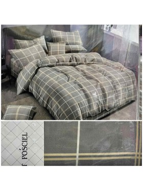 Komplet pościeli 100% satyna - bawełna 4 Częściowy Rozmiar : 160/200cm