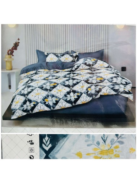 Komplet pościeli 100% satyna - bawełna 4 Częściowy Rozmiar : 160/200cm