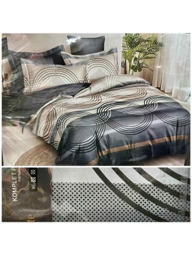 Komplet pościeli 100% satyna - bawełna 4 Częściowy Rozmiar : 160/200cm