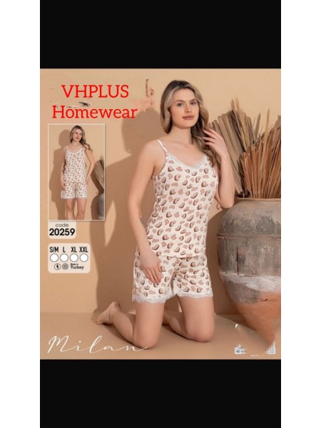Piżama  damskie tureckie , Size s/m-2xl,paczka 8szt,1kolor