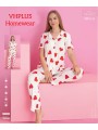 Piżama  damskie tureckie , Size s-2xl,paczka 5szt,1kolor