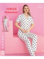 Piżama  damskie tureckie , Size s-2xl,paczka 5szt,1kolor