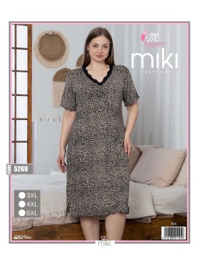Koszule nocne  damskie tureckie , Size 3xl-5xl,paczka 9szt,1kolor