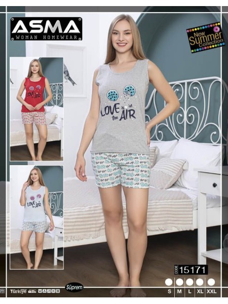 Piżama  damskie tureckie , Size s-2xl,paczka 15szt,mix kolor