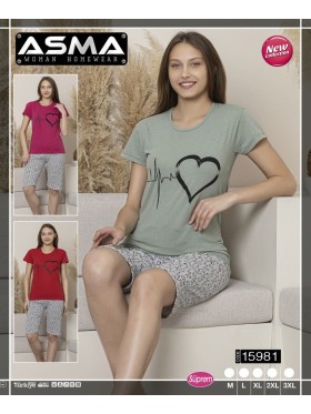 Piżama  damskie tureckie , Size m-3xl,paczka 15szt,mix kolor