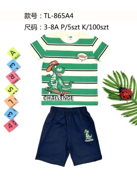 Komplet dzieciece rozm 3-8 lat, paczka 5szt,1 kolor