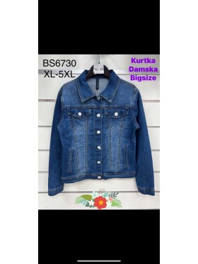 Kurtki Jeansowe damskie , size xl-5XLpaczka 10szt,