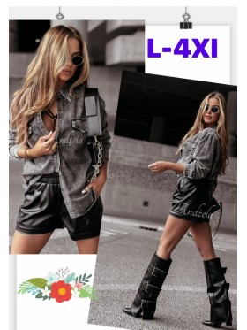 Koszule Jeansowe damskie , size xl-5XLpaczka 10szt,