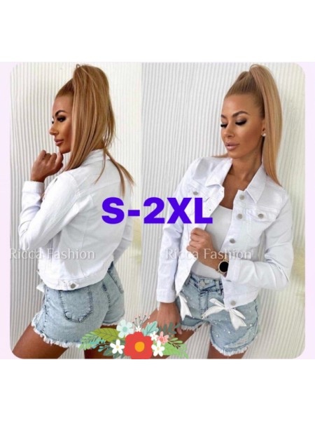 Kurtki Jeansowe damskie , size s-2XLpaczka 10szt,