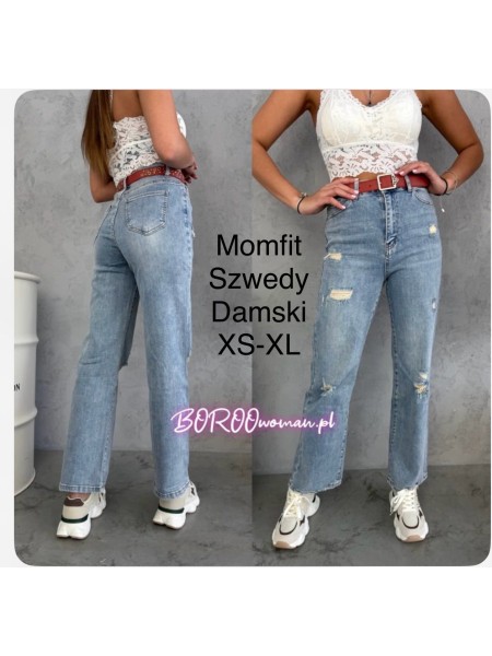 Jeansy damskie M'sara, size xs-xl paczka 10szt,
