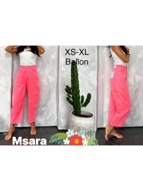 Jeansy damskie M'sara, size xs-xl paczka 10szt,