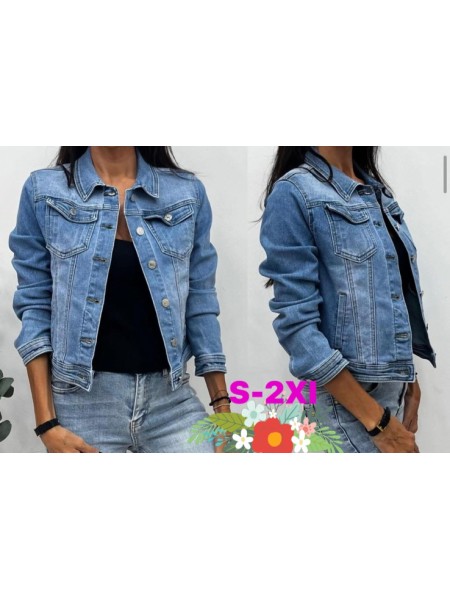 Kurtki Jeansowe damskie M'sara , size s-2XLpaczka 10szt,