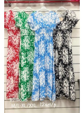 Sukienki damskie, Size m-2xl,paczka 12szt,mix kolor