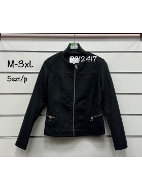 Kurtki skórzane damskie, Size m-3xl,paczka 5szt,1 kolor